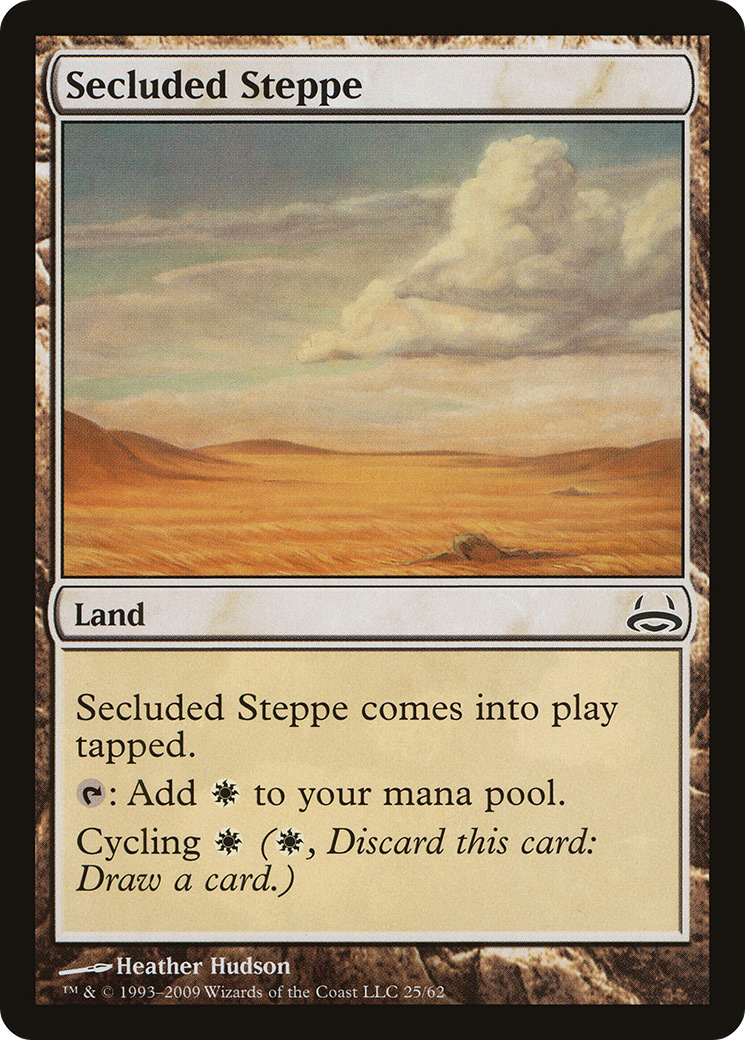 Secluded Steppe (DDC-025) [Duel Decks: Divine vs. Demonic]