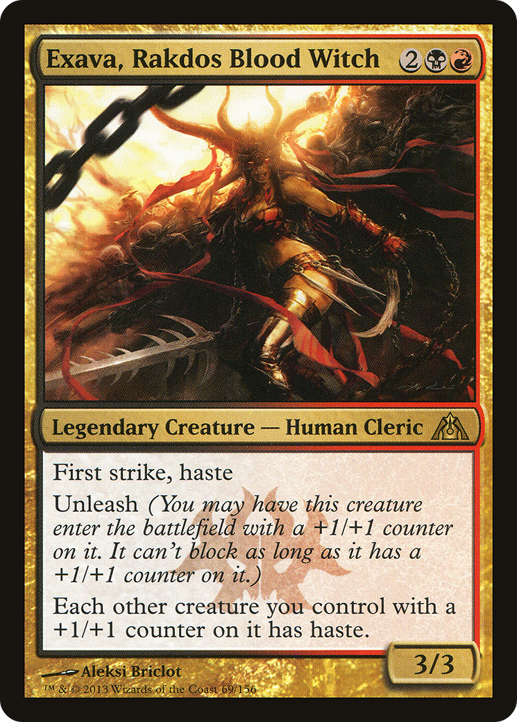 Exava, Rakdos Blood Witch (DGM-069) [Dragon's Maze]