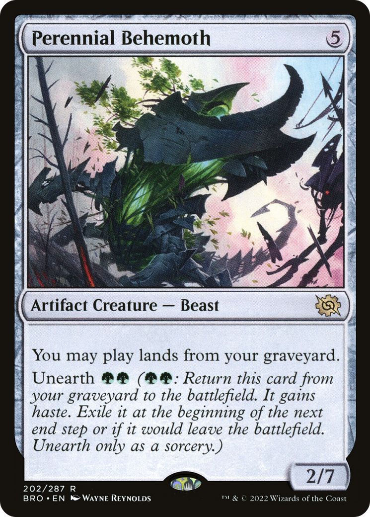 Perennial Behemoth (BRO-202) [The Brothers' War]