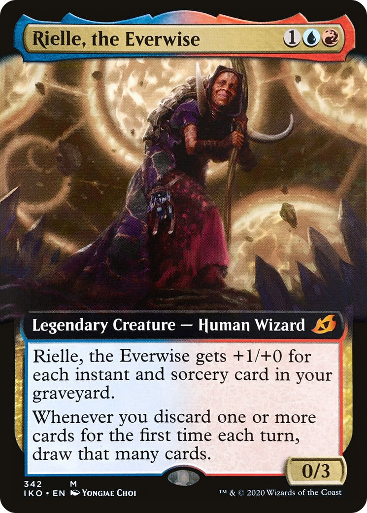 Rielle, the Everwise (Extended Art) (IKO-342) [Ikoria: Lair of Behemoths]