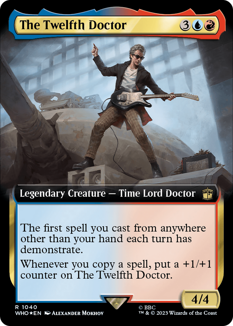 The Twelfth Doctor (WHO-1040) [Doctor Who]: (Extended Art) Foil