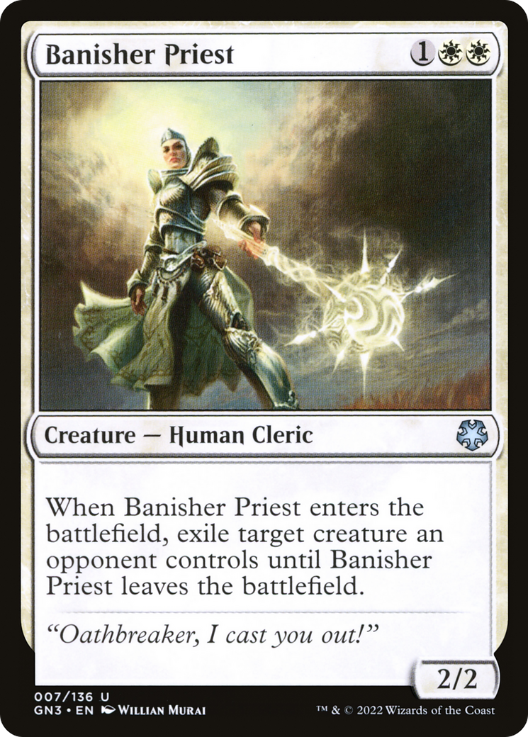 Banisher Priest (GN3-007) [Game Night: Free-for-All]