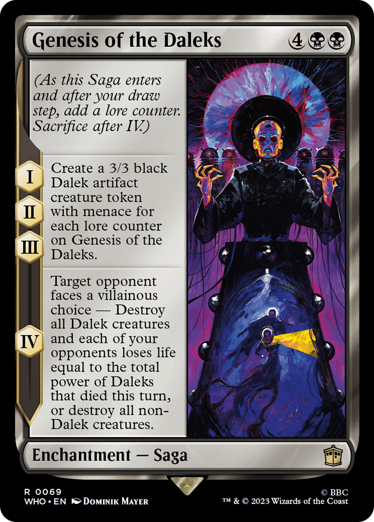 Genesis of the Daleks (WHO-069) [Doctor Who] Foil