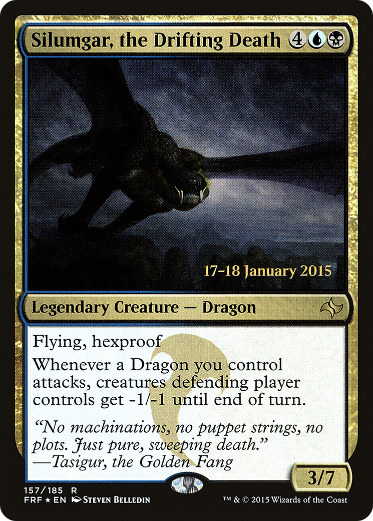 Silumgar, the Drifting Death (PRE-157S) [Fate Reforged Promos] Foil