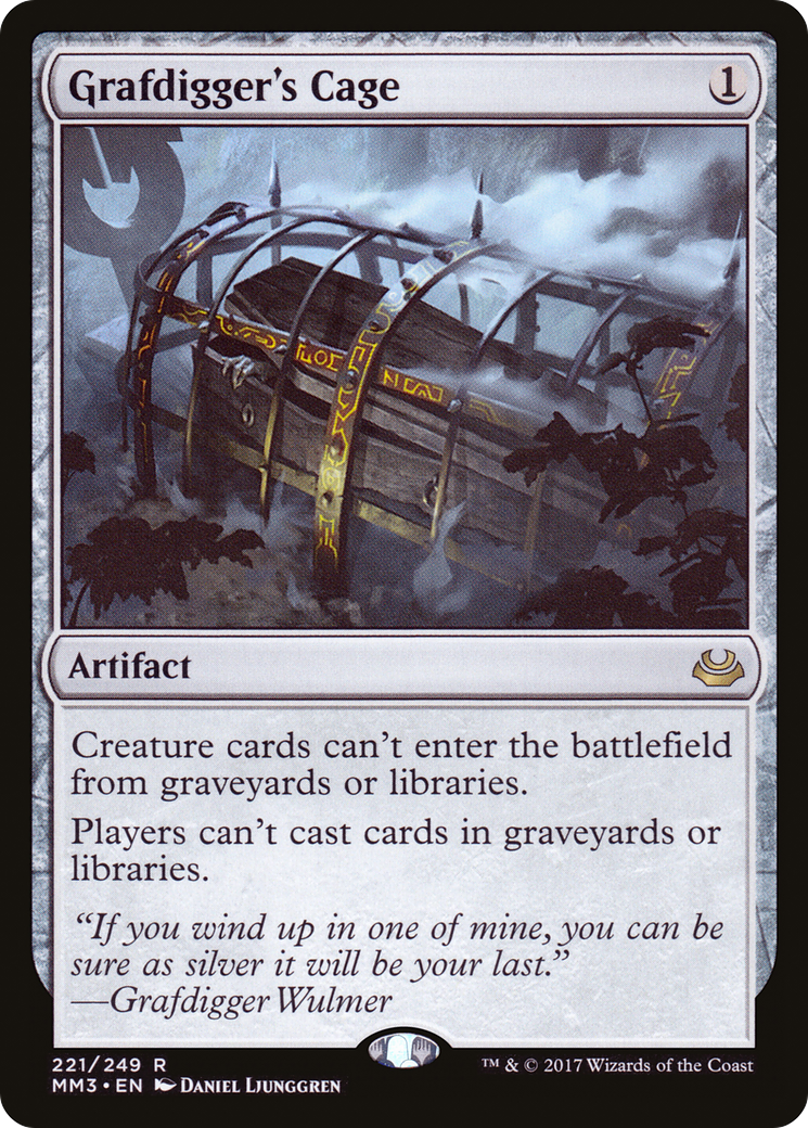 Grafdigger's Cage (MM3-221) [Modern Masters 2017]