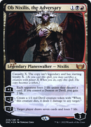 Ob Nixilis, the Adversary (PRE-206) [Streets of New Capenna Promos] Foil