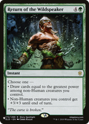 Return of the Wildspeaker (LIST-ELD-172) [The List] Foil