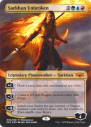 Sarkhan Unbroken (MED3-WS8) (Borderless) [Mythic Edition] Foil