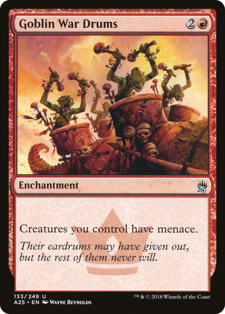 Goblin War Drums (A25-133) [Masters 25] Foil