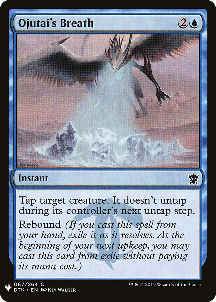 Ojutai's Breath (LIST-DTK-67) [The List]