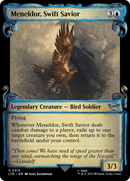 Meneldor, Swift Savior (Showcase Scrolls) (LTR-513) [The Lord of the Rings: Tales of Middle-earth]