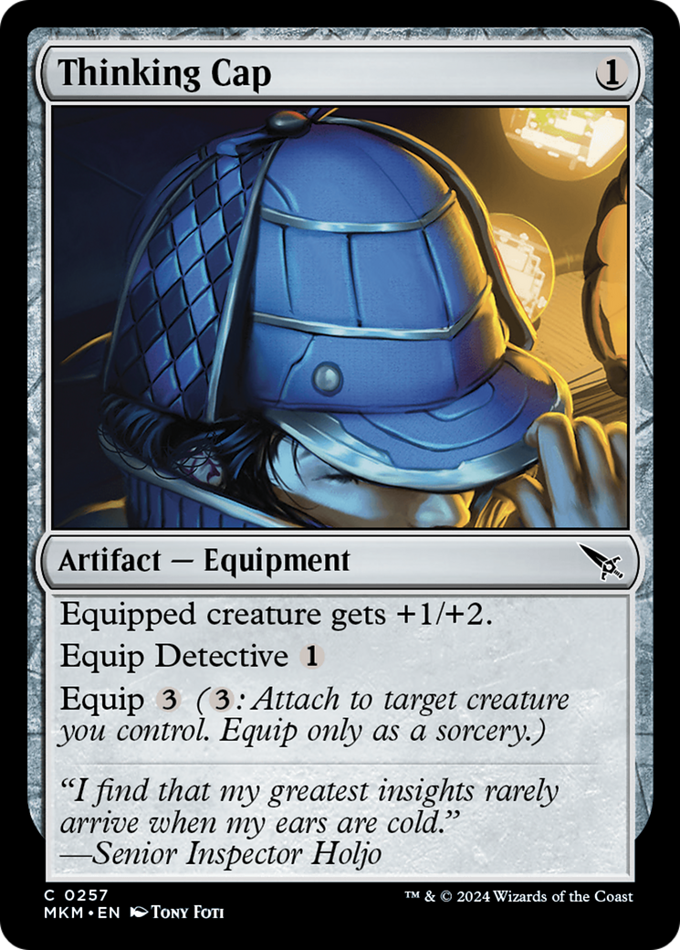 Thinking Cap (MKM-257) [Murders at Karlov Manor] Foil