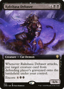 Rakshasa Debaser (Extended Art) (CMR-654) [Commander Legends]
