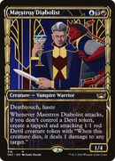 Maestros Diabolist (SNC-318) [Streets of New Capenna]: (Showcase) Foil