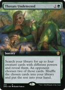 Threats Undetected (Extended Art) (DMU-419) [Dominaria United]
