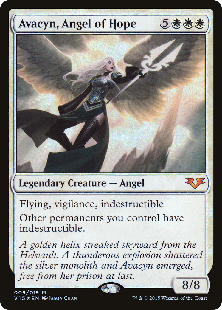 Avacyn, Angel of Hope (V15-005) [From the Vault: Angels] Foil