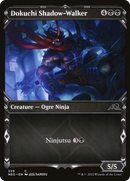 Dokuchi Shadow-Walker (Showcase) (NEO-339) [Kamigawa: Neon Dynasty] Foil