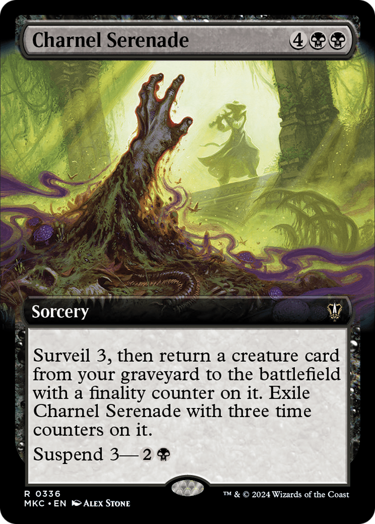 Charnel Serenade (MKC-336) [Murders at Karlov Manor Commander]: (Extended Art)