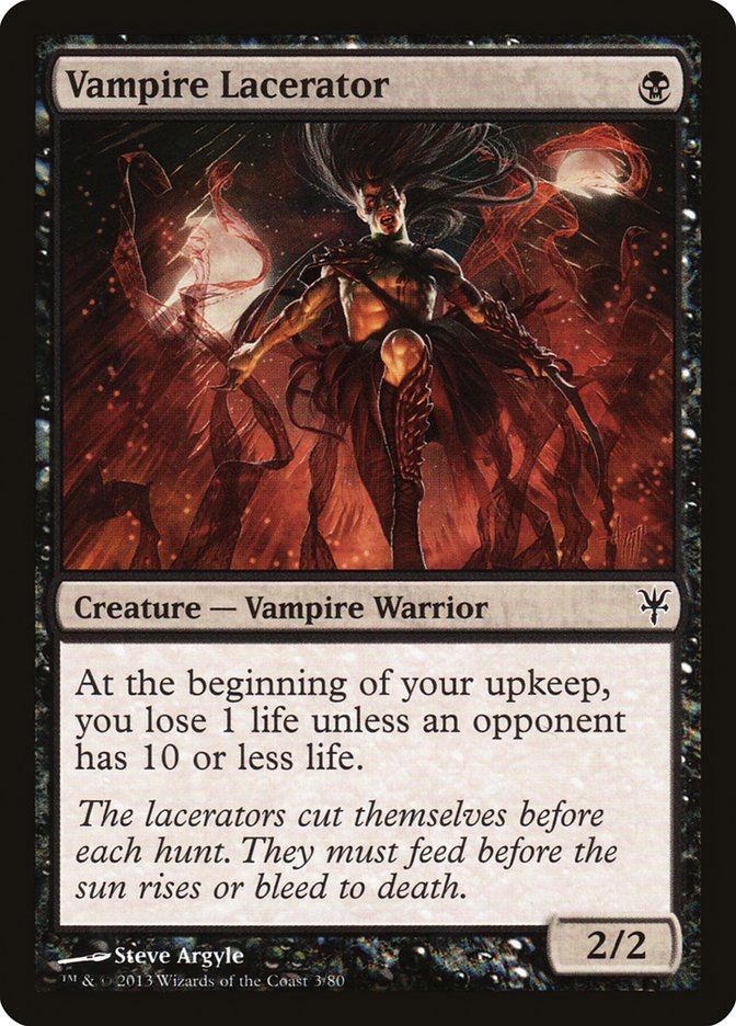 Vampire Lacerator (DDK-003) [Duel Decks: Sorin vs. Tibalt]