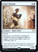 Strict Proctor (PRE-33S) [Strixhaven: School of Mages Promos] Foil