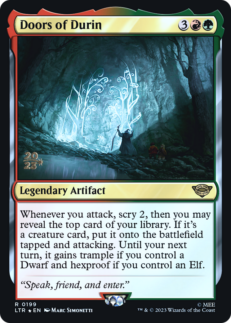 Doors of Durin (PRE-199S) [Tales of Middle-earth Promos] Foil