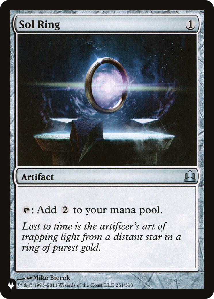 Sol Ring (LIST-CMD-261) [The List]