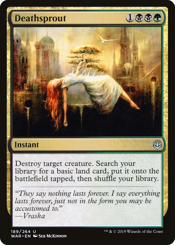 Deathsprout (WAR-189) [War of the Spark] Foil
