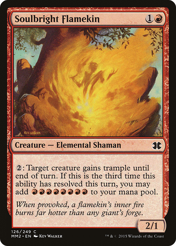 Soulbright Flamekin (MM2-126) [Modern Masters 2015] Foil