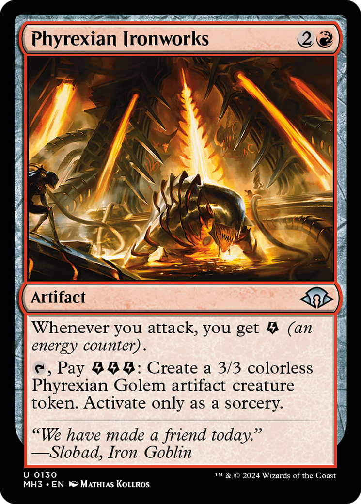 Phyrexian Ironworks (MH3-130) [Modern Horizons 3]