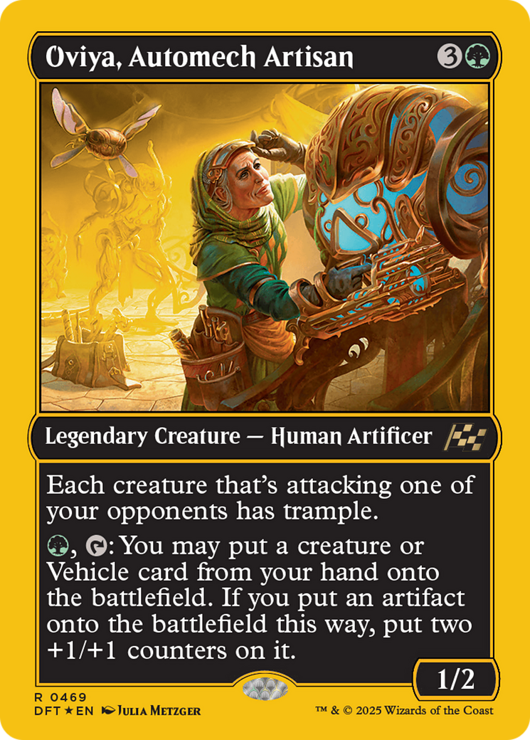 Oviya, Automech Artisan (DFT-469) [Aetherdrift] Foil