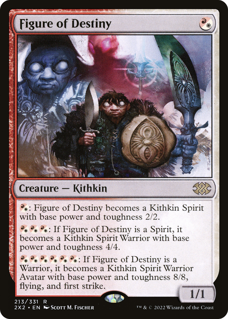 Figure of Destiny (2X2-213) [Double Masters 2022] Foil