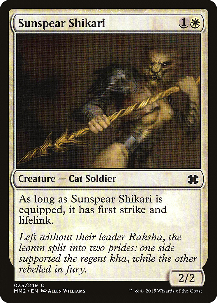 Sunspear Shikari (MM2-035) [Modern Masters 2015] Foil