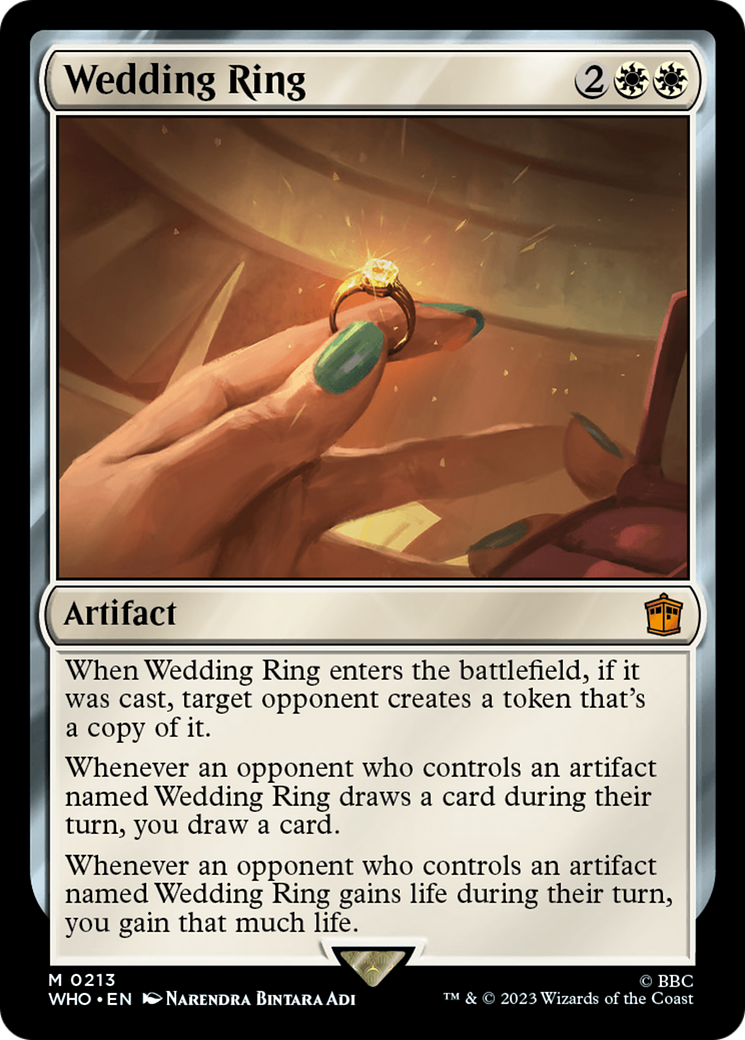 Wedding Ring (WHO-213) [Doctor Who] Foil