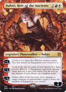 Nahiri, Heir of the Ancients (Borderless) (ZNR-282) (Borderless) [Zendikar Rising]