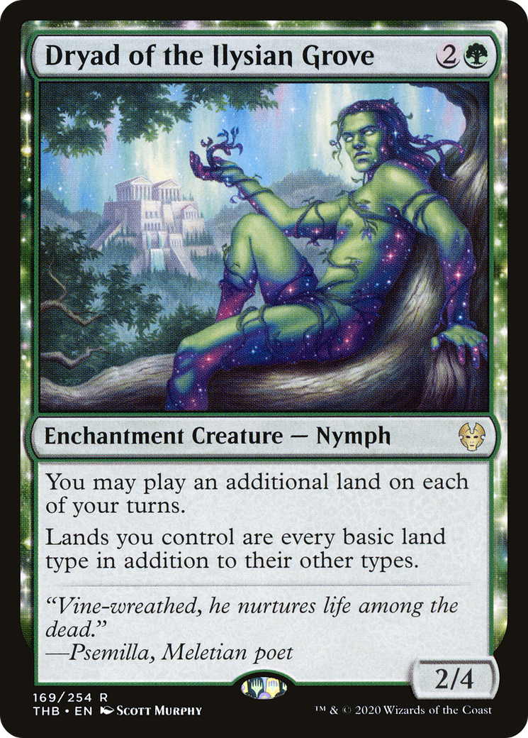 Dryad of the Ilysian Grove (THB-169) [Theros Beyond Death]: (enchantment) Foil