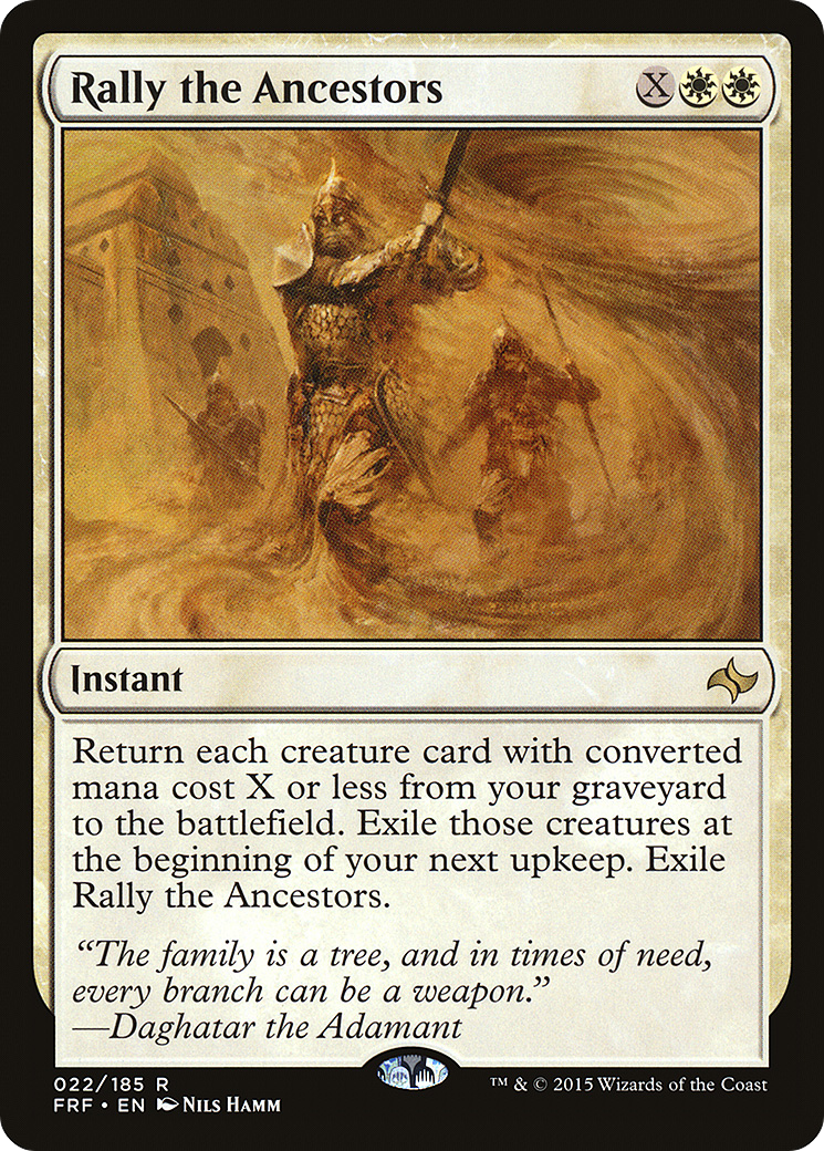 Rally the Ancestors (FRF-022) [Fate Reforged]