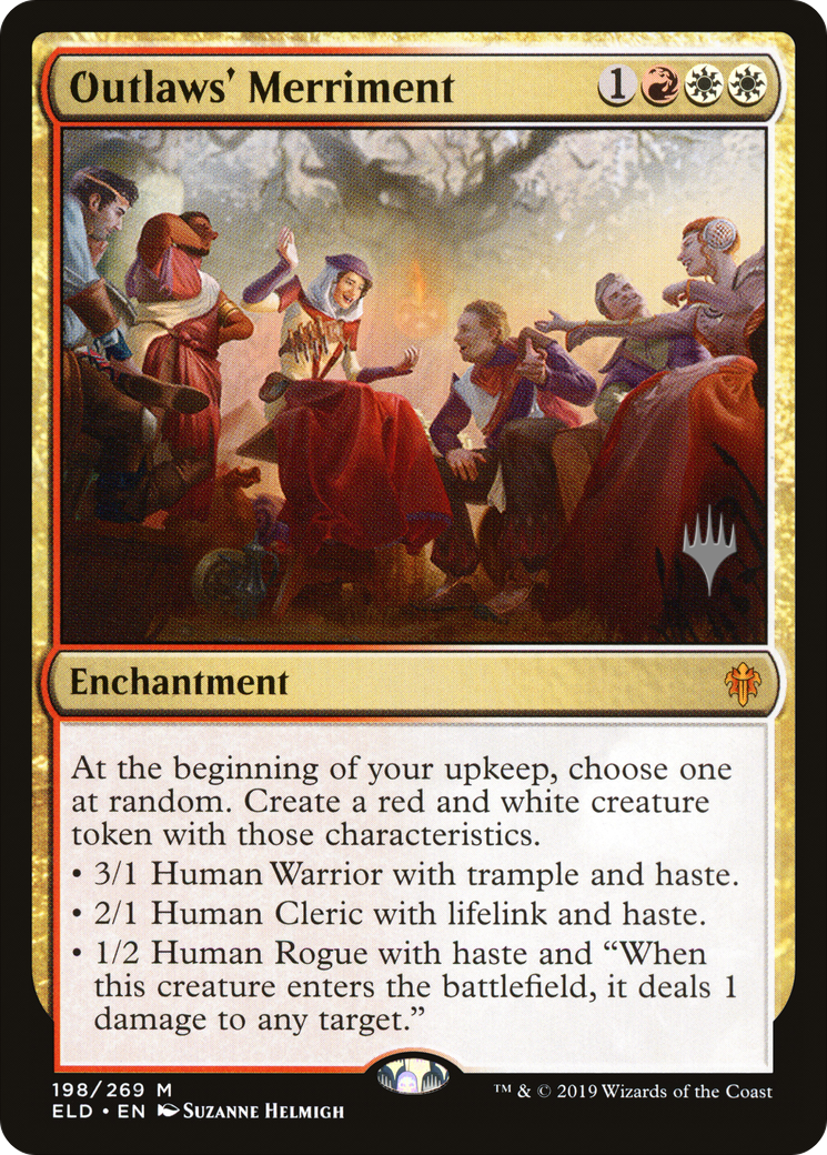 Outlaws' Merriment (PPELD-198P) [Throne of Eldraine Promos] Foil