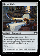 Hero's Blade (CMM-391) [Commander Masters] Foil