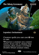 The Sibsig Ceremony (Borderless) (TDM-340) (Showcase) [Tarkir: Dragonstorm] Foil