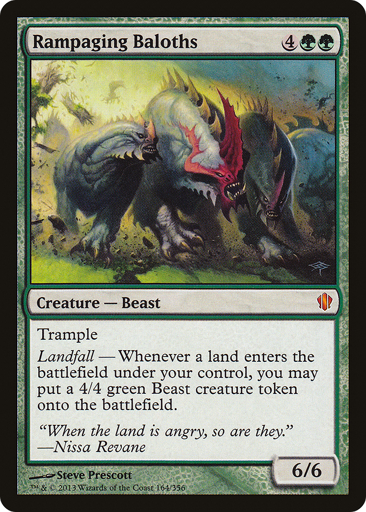 Rampaging Baloths (C13-164) [Commander 2013]
