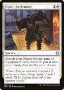 Open the Armory (CMR-034) [Commander Legends]