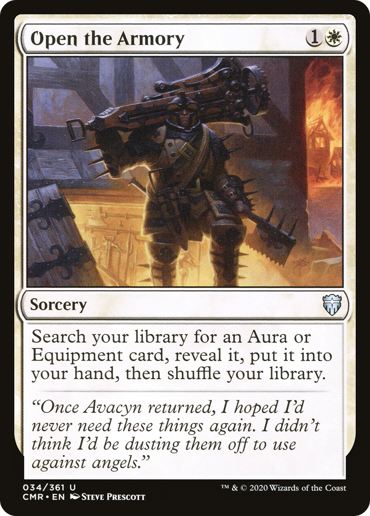Open the Armory (CMR-034) [Commander Legends]