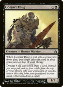 Golgari Thug (LIST-RAV-87) [The List]