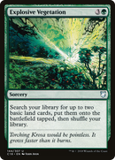 Explosive Vegetation (C18-144) [Commander 2018]