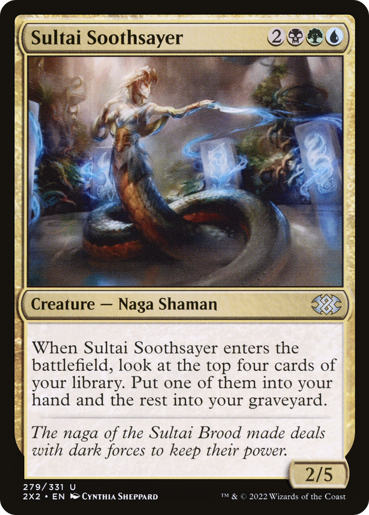 Sultai Soothsayer (2X2-279) [Double Masters 2022]