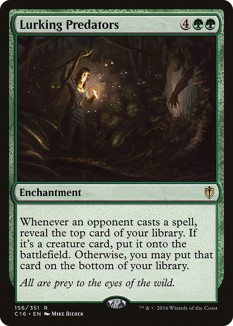 Lurking Predators (C16-156) [Commander 2016]
