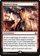 Hazoret's Favor (PRE-137S) [Amonkhet Promos] Foil