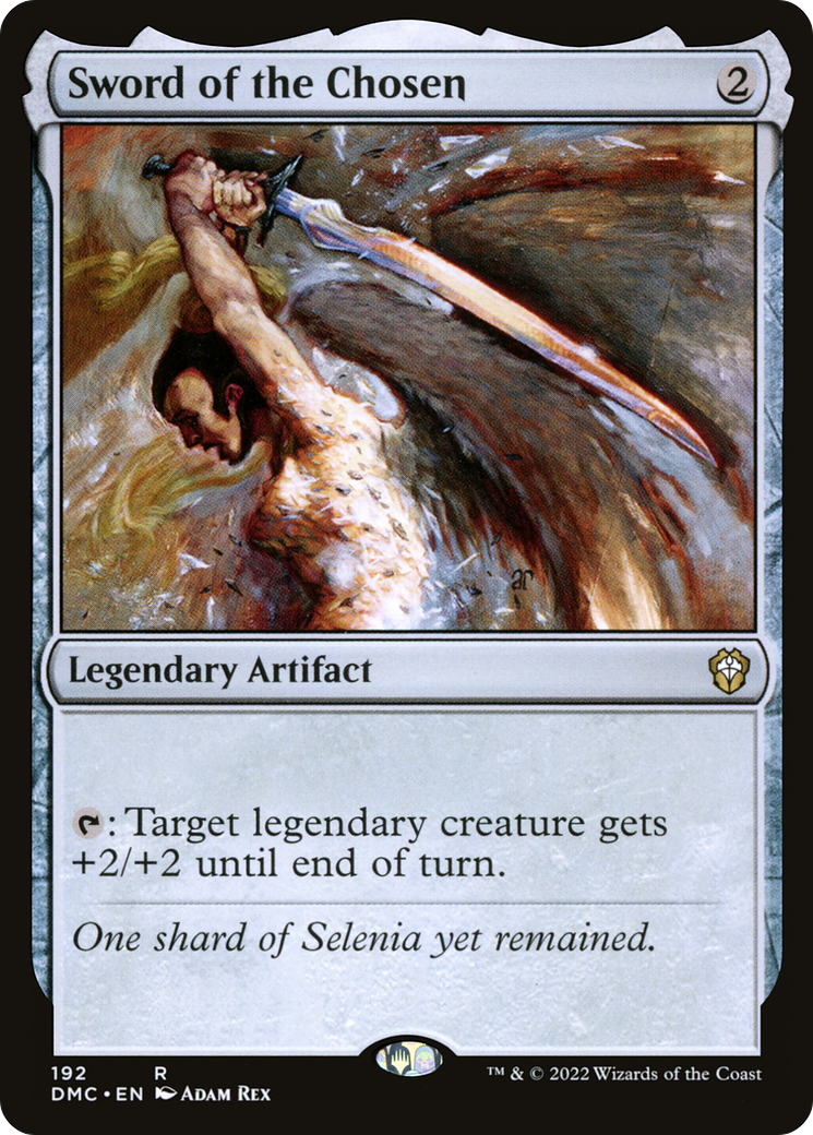 Sword of the Chosen (DMC-192) [Dominaria United Commander]