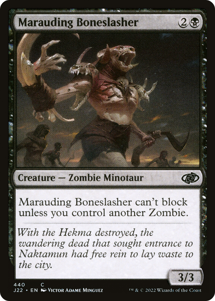 Marauding Boneslasher (J22-440) [Jumpstart 2022]