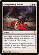 Unexpectedly Absent (C13-025) [Commander 2013]